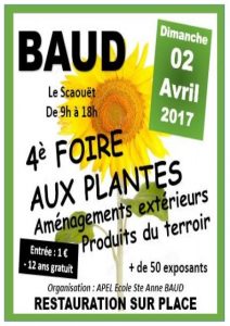 Foire aux plantes à Baud