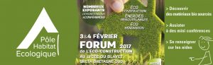 Forume de l'Éco Constrcution à Pontivy - Février 2017